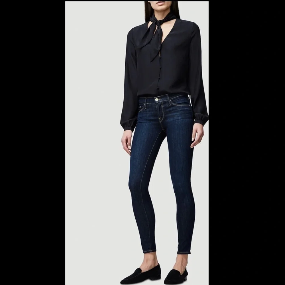 FRAME Le Skinny de Jeanne crop jeans size 27 - Picture 1 of 12